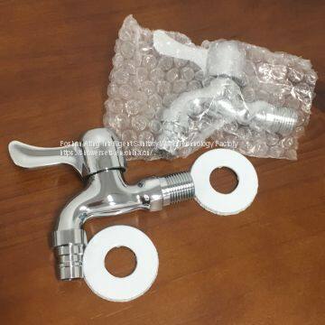 simple bathroom bibcocks SUS 304 material garden taps polish finish wholesale prices