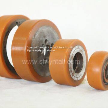 PU Castor Wheels for Forklift for Good Dynamic for Ferris Wheel PU Castor Wheels for Ferris Wheel