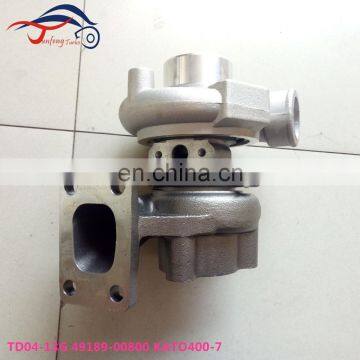 TD04-13G Turbo 49189-00800 ME080442 Turbocharger for KATO EXCAVATOR HD400 450 510 512 With 4D31T Engine