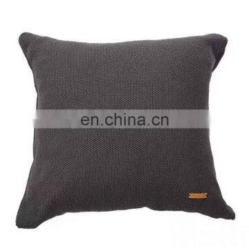 Amazon Hot Sale RAWHOUSE Custom Pom Pom 100% Cotton Cozy Knitted Pillow Case Cushion Cover photo-4