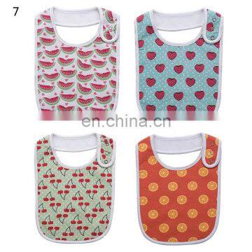 Button Closer 100% Organic Cotton 4 Pack Feeder Bibs photo-5