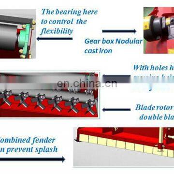 Professional Tractor With Front Shell Flail Mower for 20-30 HP Tractors photo-6