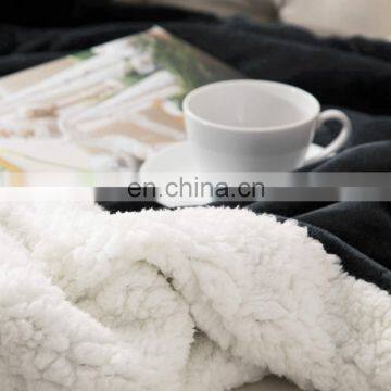 Custom Polyester Flannel Fleece Blanket Air Conditioning Printing Blanket photo-5