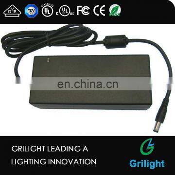 UL Listed Desk Top Plastic 24V 1A Ac/dc Adapter