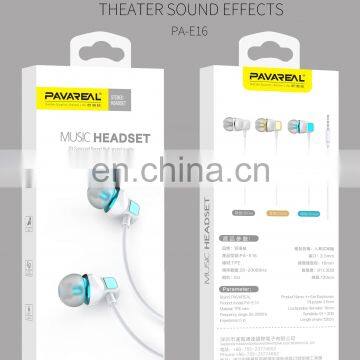 PAVAREAL E16 Unique Shape In-Ear Headset With Calling Special Design New Model Microphone Earphones photo-7
