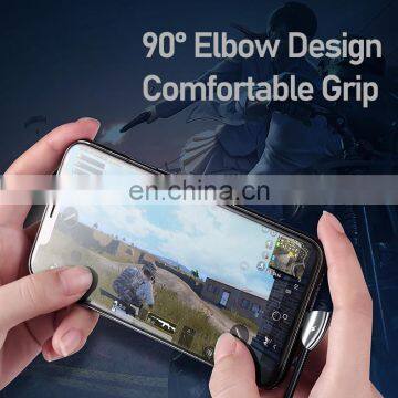 Remax Qiker Series RC-061i 1.2M High-hardness Metal Shell Special Games Multi-function Data Nylon Phone Right Angle Usb Cable photo-4