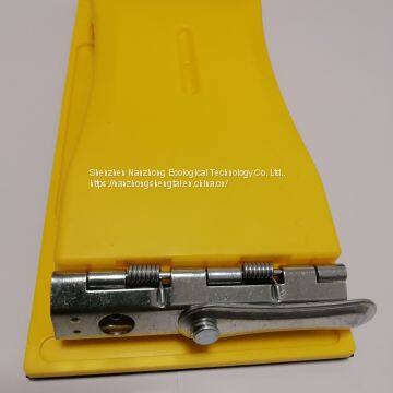 Hand Push High Quality Sandpaper Holder （yellow） photo-5