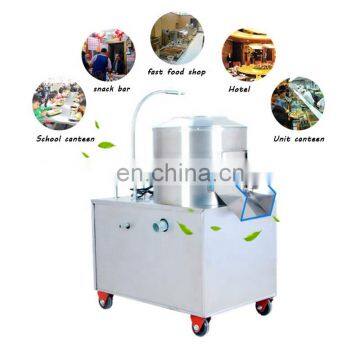 Restaurant Electric Industrial Potato Peeling Peeler Machine / Commercial Potato Washing Peeling Machine for Sale photo-2