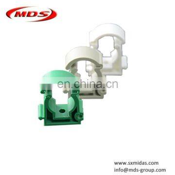 green color plastic PPR pipe clamp fittings