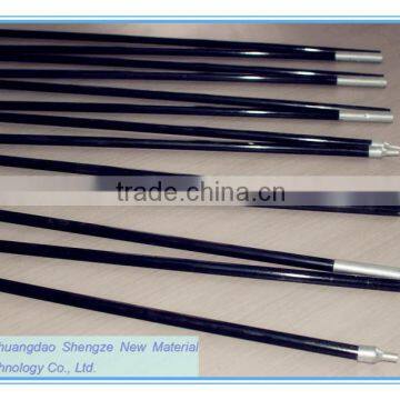 FRP tent pole/ Black frp tent poles / tent frame