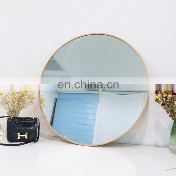 Decorative Outdoor Indoor Metal Framed Round bevel mirror decorative