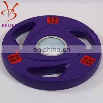 Healthy and Environment-friendly Three Hole Barbell Counterweight Plate photo-4