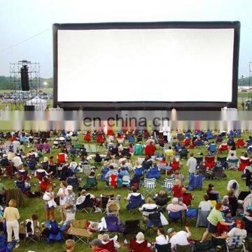 Good price inflatable theater projection screen, large inflatable open air home inflatable movie screen for fun