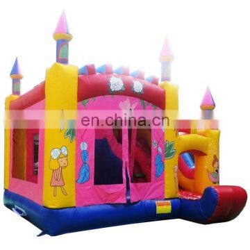 Jumper Princess Combo Water Slide House Bouncer Air Bounce Inflatable Trampoline Bouncers Castle Bed