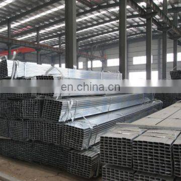 China factory mill exporter price pre galvanized steel gp hollow section