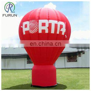 2019 Hottest Cheap Nice Manned Hot Air Balloon inflatable Advertising Standing Hot Air Balloon