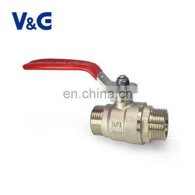 High Pressure Heat Resistant 1/2" Inch M-BSP Brass Ball Valve photo-4