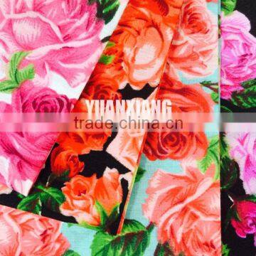 Floral Fabric in Custom Design Print Fabric for Bag InT90/C10 photo-2