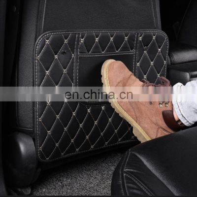 Back Seat Protector Car Seat Kids Baby Kick Mat Auto Cleaning Cushion Cover Set