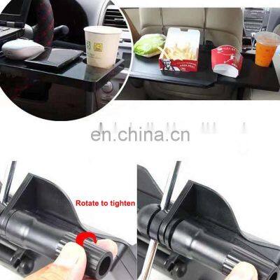 2021 Hot Car Steering Wheel Tray For Laptop Dining Food Cup Work Computer Desk For Kids Fold-able Car Table photo-3