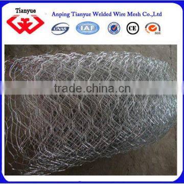 pvc coated hot dipped galvanized 1/2 inch double twist hexagonal wire mesh