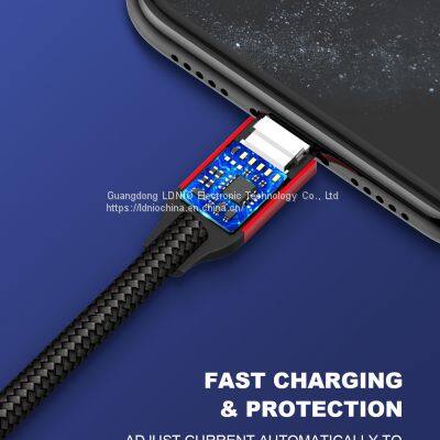 LDNIO Usb Cable High Quality USB A Male to Male Lightning Cable LS431/LS432 photo-2