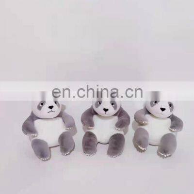 Fast Shipping Cartoon Black Panda Plush Toys Children Girl and Boy Doll Rag Doll Gift Toys Christmas Presents Gifts photo-2