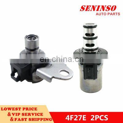 2 Pcs Set Genuine Used Automatic Transmission Solenoid OEM 4F27E For Mazda 2 3 5 6 8 Original Used