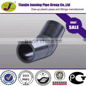 HDPE Butt Fusion Pipe Fitting Flange 45 degree elbow