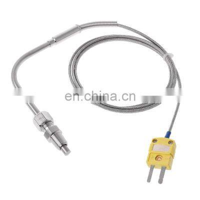 EGT K Type Thermocouple Probe Temperature Sensor 0-1250C Exhaust Gas Temp Sensor Probe Connector photo-2
