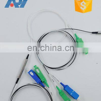 2 Way Passive Mini FTTH Passive Optical Fiber FWDM With FC/APC SC/APC Optical 1310 1490 1550 Wdm photo-4