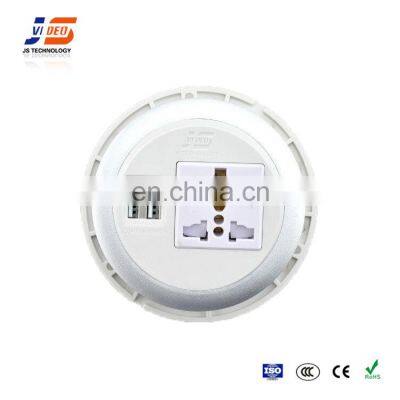 JS-Z800 Furniture Easy Adjustable Tablet Mount on Table Worktop Dual Usb Socket photo-2