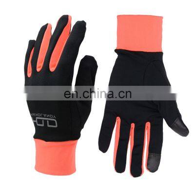 HANDLANDY Breathable Flexible Pink Winter Outdoor Jogging Gloves,Touch Screen Running Sport Gloves For Men Women