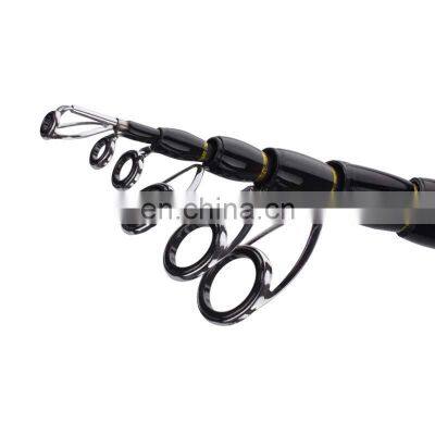 1.8м 2.1м 2.4м 2.7м MH Carbon Spinning Rod And Reel Антиперекручивающийся телескопический удочерный ствол photo-3