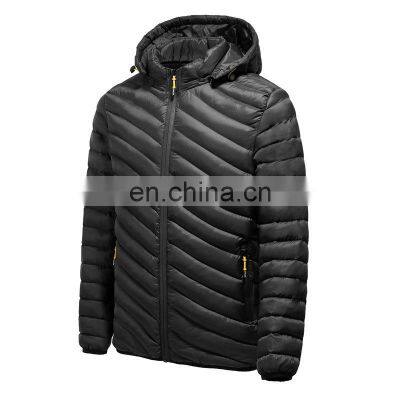 Best seller Christmas sale male's hooded coat OEM/ODM clothes plus size cozy Puffer down Jacket men's brdead bubble coat