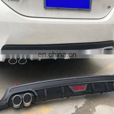 Exterior Car Parts Universal Rear Lip, Rear Diffuser Rear Bumper Protector Lip For Corolla photo-2