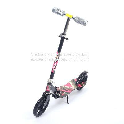 Big Wheels Foot Pedal Urban Scooters Iron Folding Adult Kick Scooter photo-3