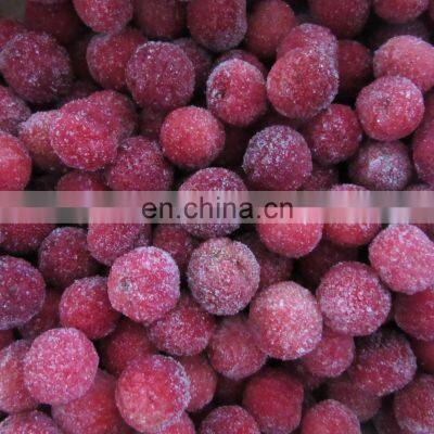 Sinocharm BRC A Approved Fresh IQF Red Round Yangmei Bayberry Frozen Waxberry photo-2