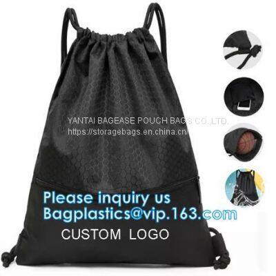 Custom Drawstring Bag/ Promotional Drawstring Backpack/Polyester Drawstring Bag,Custom 190T 210T 210d Polyester Backpack photo-5