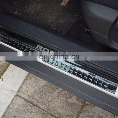 Stainless Steel Door Sill Scuff Plate Cover Trim Car Setup Accessories For Nissan Rogue 2014-2020