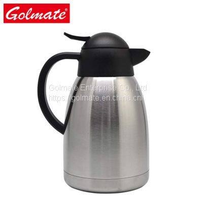 BPA Free 1l Stainless Steel Vacuum Coffee Thermos Jug for Milk Tea