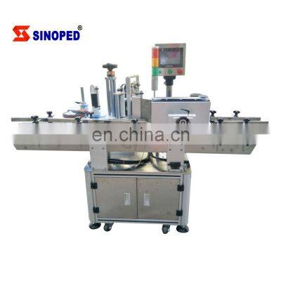 Multi shape round bottle labeling machine model T-400