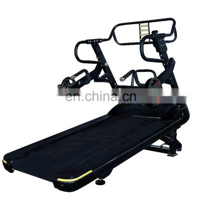 Wholesale 2021 Multi 2021 home use curve treadmill wholesale fitness running machine unpowered non motorized treadmill for gym