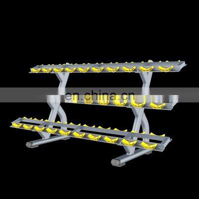 Hot Factory direct sale dumbbell rack 3 tier in gym equipment Gym Machine