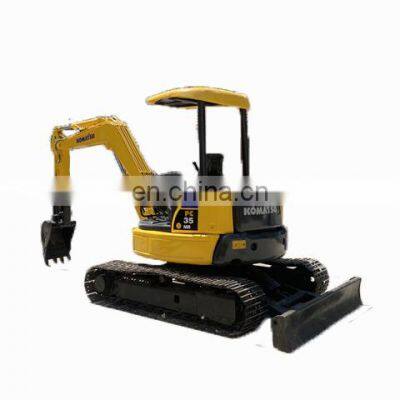 Japan Komatsu pc35 hydraulic excavator , Used Komatsu mini crawler excavator  , komatsu pc35 pc40 pc50 pc55