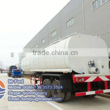 TEL China carbon steel 40000L crude oil tanker trailers 0086-13635733504