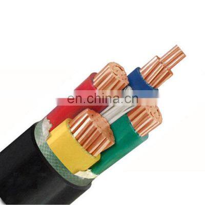 4x35 Power Cable IEC 60502 NYFGY 3.6/6 KV E-YFGY 3.6/6 KV Three-core Pvc Insulated Cable With Flat Wire Amour