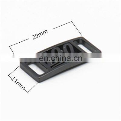 Wholesale OEM Custom Shoe Lace Tag Shoe Logo Charms photo-2