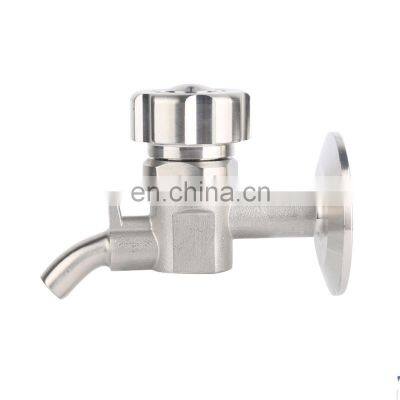 Sanitary Stainless Steel Aseptic Spiral Type Sample Valve for Beer