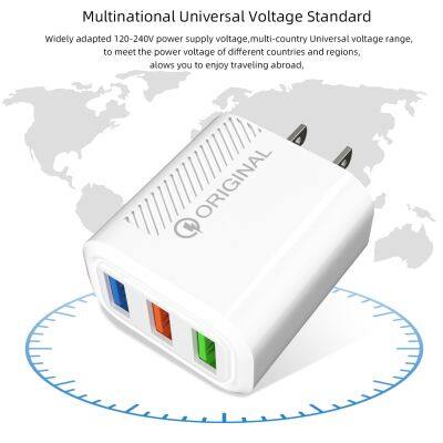 USB Wall Charger US EU Charger for IPhone Travel Adapter Fast Charger for IPhone for Huawei photo-4